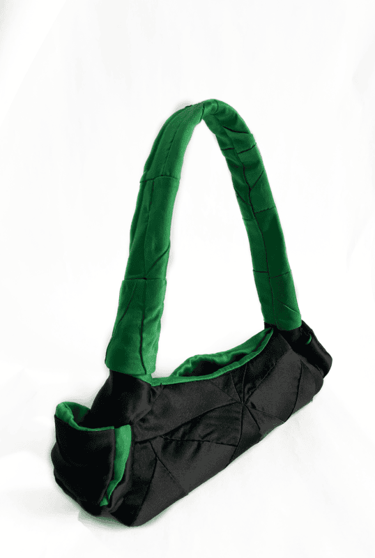 Colour Block Patchwork Satin Bag Colour Block Patchwork Satin Bag