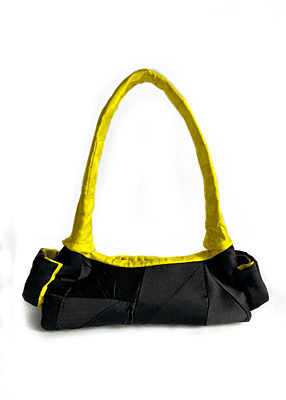 Colour Block Patchwork Satin Bag Colour Block Patchwork Satin Bag
