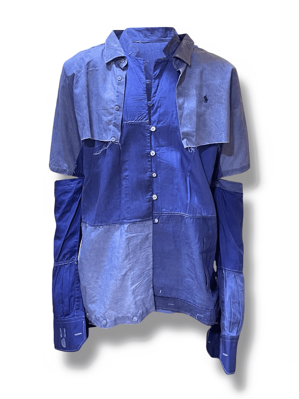 Panelled Pauldron Shirt-2XL