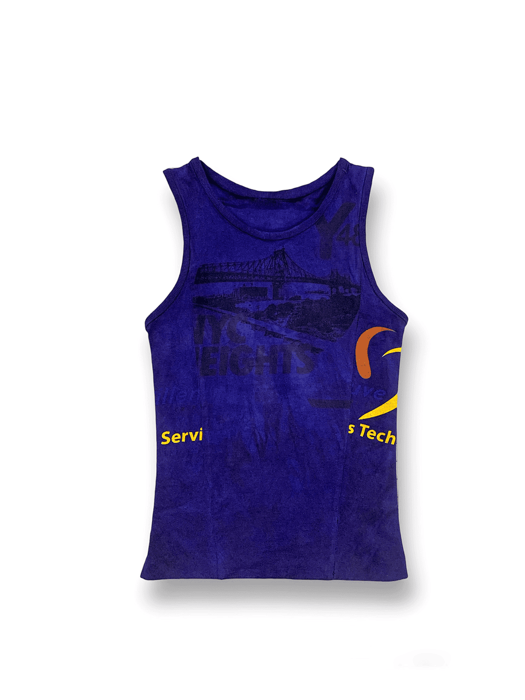 Graphic Panel Tank with Wrapper Extension-Custom(we would be in touch to request your measurements)