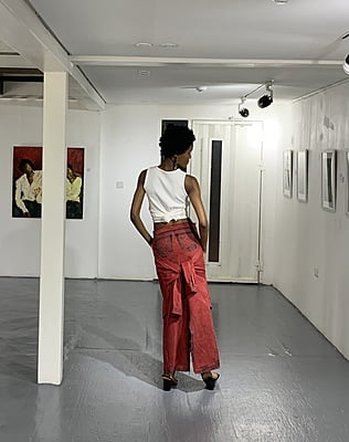 Back wrapped skirt Back wrapped skirt