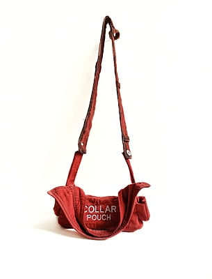 Collar Pouch in Red Collar Pouch in Red