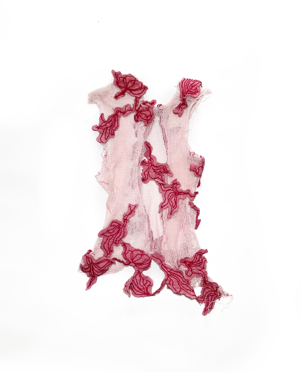 Off-cut Treatment Sheer Vest-Custom