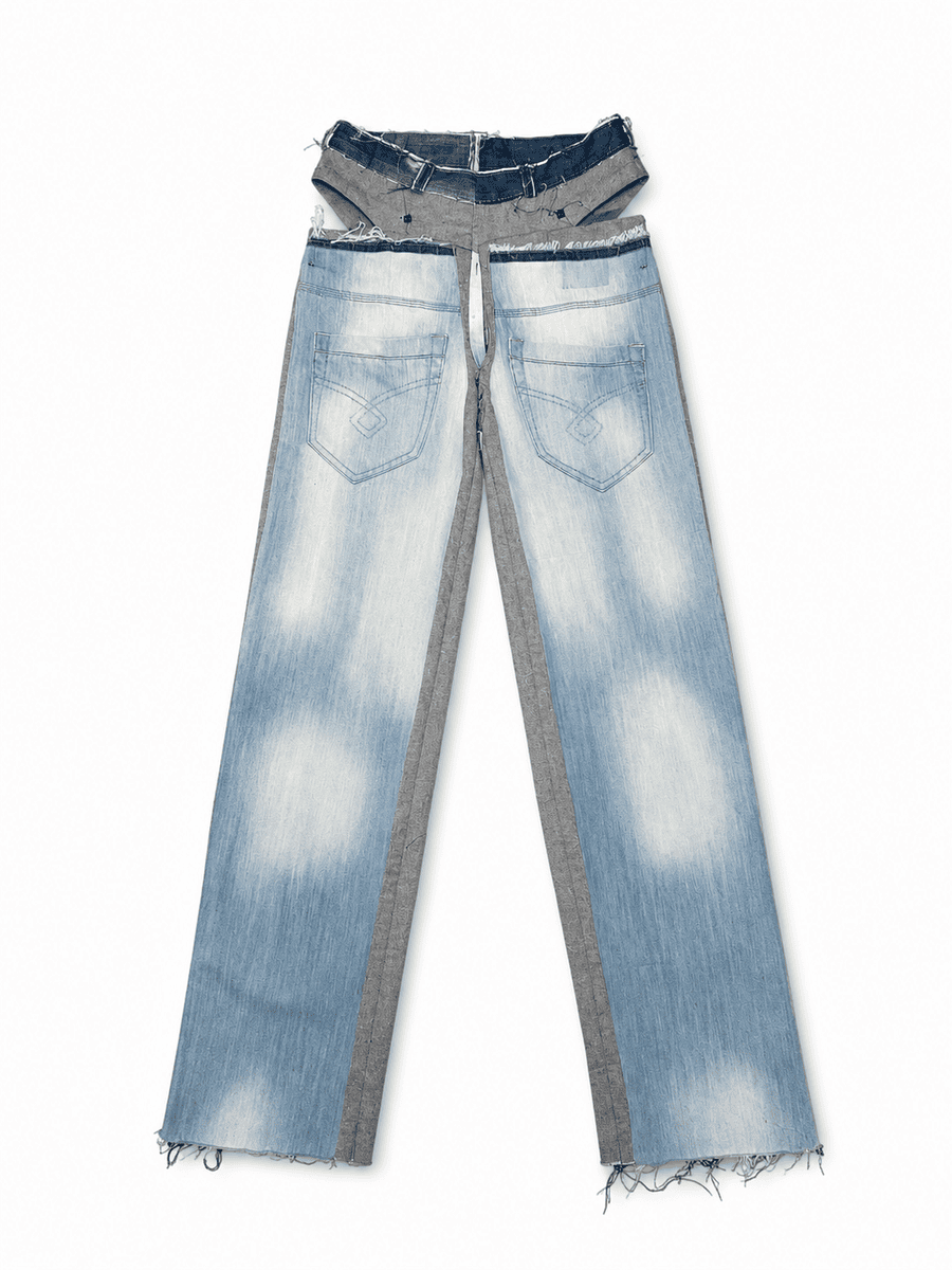 Back Panel Underwear Jean-Custom(provide measurement at checkout)