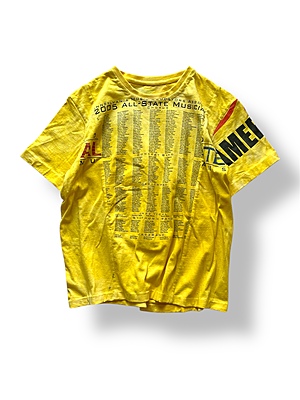 Face Back Tee in Yellow (FIRST come First Serve) Face Back Tee in Yellow (FIRST come First Serve)