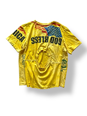 Face Back Tee in Yellow (FIRST come First Serve) Face Back Tee in Yellow (FIRST come First Serve)